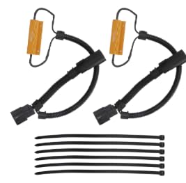 2PCS Tail Light Conversion Harness for Silverado Sierra 2020-2024 | Halogen to LED Adapter, Includes Load Resistors, NOT for 2019 Models, LED Taillight Wiring Conversion
