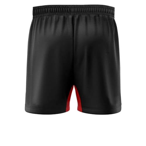 Bermuda Flamengo Infantil Method - Preta/Vermelha