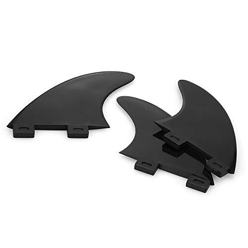 LOUJIN Propulsores de quilhas de prancha de surfe 3PCS/2PCS Fins Fibra de vidro Nylon Surf Fins GL/G