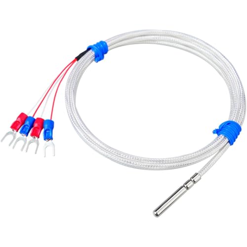 Sonda de sensor Pt100 para automatización industrial y termopar K de resistencia de platino