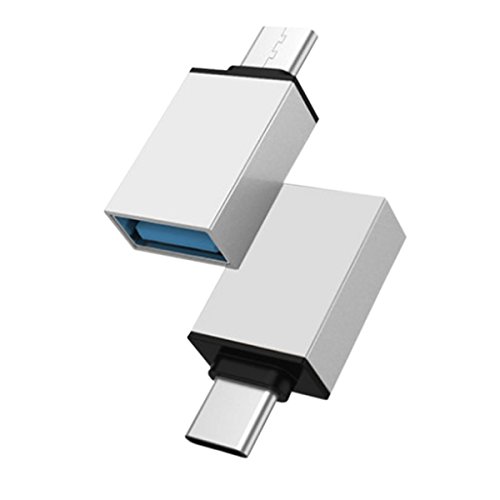 ZooooM ^ RpNg USB-C ϊ RlN^ A_v^ USB3.1 Type-C p\R USB Mac Book }EX USB3.0 OTG L[{[h (Vo[) ZM-USMAB-SV