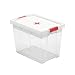 Tatay Caja Botiquín 15L | Caja Almacenaje Plastico con Bandeja de 5 Compartimentos | Tapa con Bisagra Incluida | Asas Ergonómicas | Plástico Reciclado Libre BPA | 25x36x26 cm, Blanco