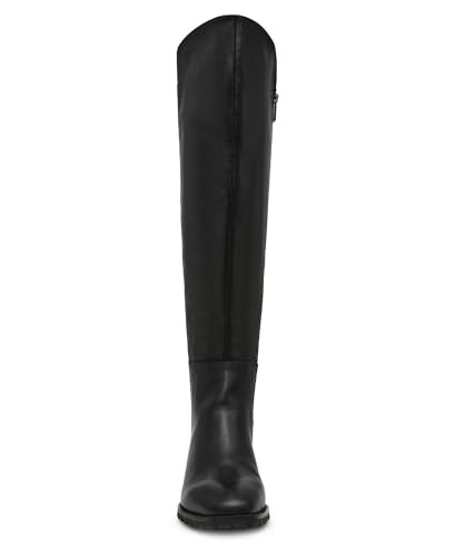 Anne Klein Womens Sable Leather Tall Knee-High Boots2