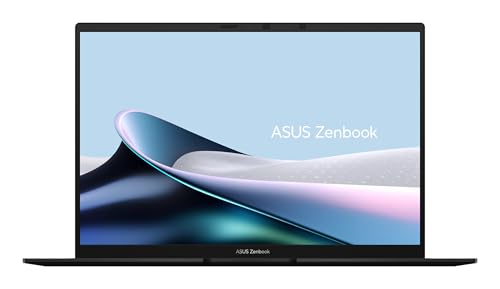 ASUS Zenbook 14 OLED UM3406KA-QD076W - Ordenador Portátil 14' WUXGA (AMD Ryzen AI 7 350, 16GB RAM, 512GB SSD, Radeon 860M, Windows 11 Home, Copilot +) Negro Jade - Teclado QWERTY español