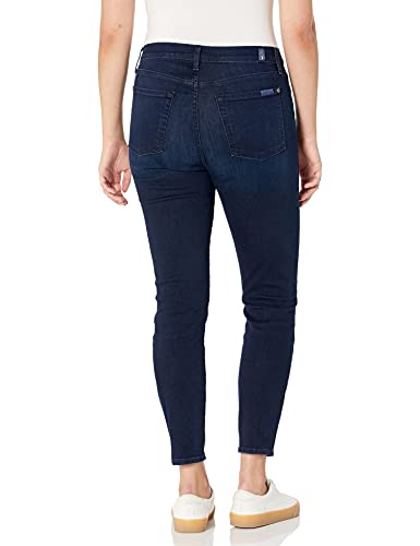 7 For All Mankind Women's Ankle Skinny High Rise Jeans2