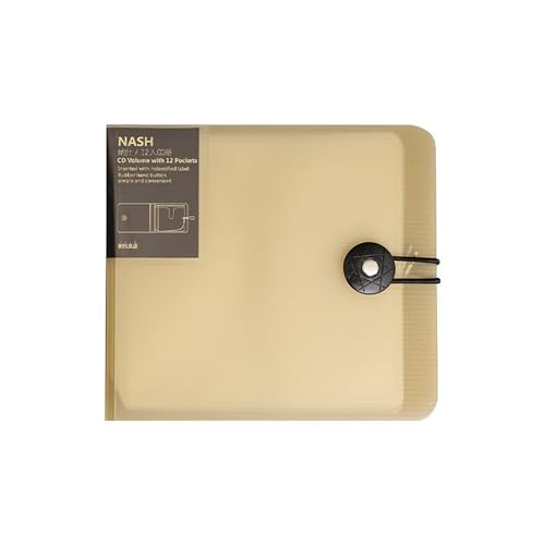 Estojo de disco de plástico de cor transparente para CDs, suporte para DVD, carteira, bolsa organizadora, bolsa, caixa de álbum de CD DVD, caixas com fivela