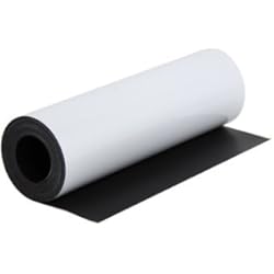 Paneles Imantados Para Azulejos Magflex® Hoja Magnética Blanca de Brillo Flexible Para Crear Imágenes Magnéticas, Obras de Arte, Letreros O Pantallas - 300mm de Ancho - 1 M de Longitud