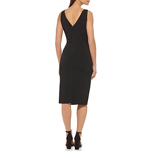 Image of Kensie Women's Sleeveless Cowl Neck Midi Dress
