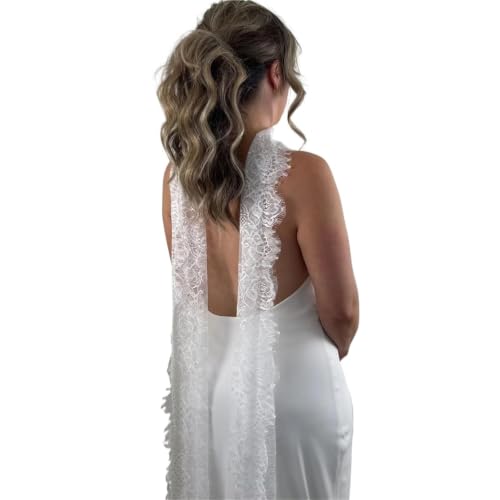 Châle complet de mariée en dentelle pour réchauffer vos épaules avec style