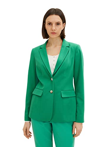 TOM TAILOR 1035882 Marynarka Kobiety, 31032 - Vivid Leaf Green, 38