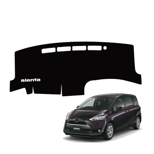 FOR 新型 シエンタ 170系 ダッシュボードマット ダッシュマット ロゴ付き ポリエステル素材 内装 カスタムパーツ シエンタ アクセサリー