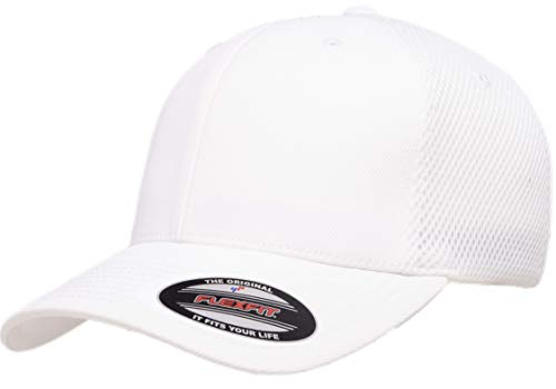 Image of Flexfit Unisex Mesh Fitted 2-Tone Trucker Hat, One Size