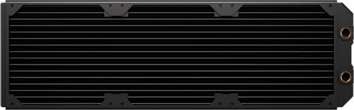 CORSAIR Hydro X Series XR5 Neo 420mm V2 Radiateur de Personnalisé – Compatible avec Les Ventilateurs iCUE Link, Supports de Ventilateur 3 x 140mm, Plaques...