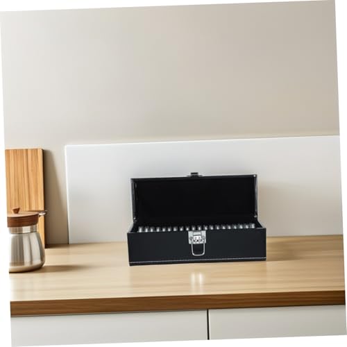 Boîte de rangement pour monnaie compacte avec compartiments - 6