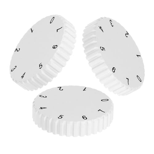 Luxshiny 3 Piezas Perillas de Control de Temperatura Ajustables para Congelador Reemplazo de Plástico para Termostato Accesorios para Congeladores