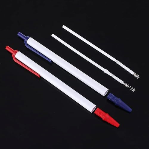 Shimaixjyy 20 Pcs 0.7Mm Black Color Ballpoint Pen Refill School Office Supplies thumb #3