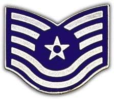 US Air Force E-6 Lapel Pin