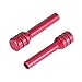 X AUTOHAUX 2 Pcs Aluminum Alloy Interior Door Lock Knob Pull Pins for Car SUV Truck Automobile Red