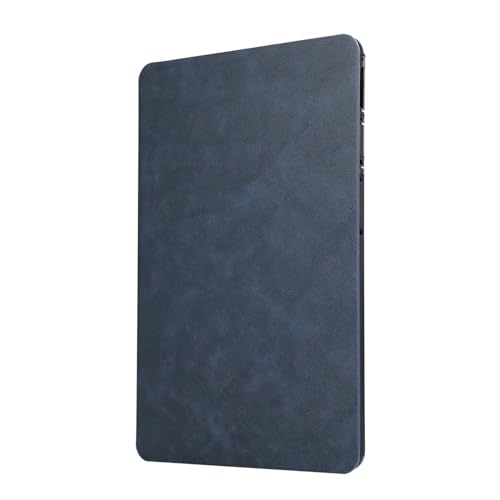 Housse tablette Honor Pad X8A avec support multi-angles, étui fin en cuir bleu - 3