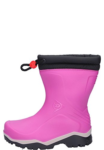 Dunlop Blizzard gefütterte Herren Gummistiefel, Rosa 35 EU