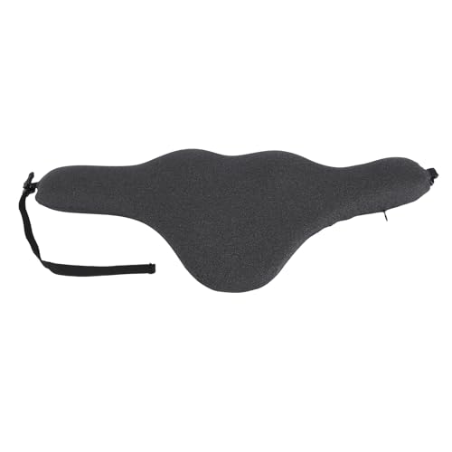 ShanQuilyx Almohada para el reposacabezas del Coche, Almohada de Espuma viscoelástica con Soporte Cervical para Conducir, cojín ergonómico para el Cuello en Viajes con Correa de Hebilla