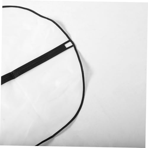 Uonlytech 5pcs Garment Bags for Dust Protection Peva Clothing Covers for Suits Dresses and Coats Lightweight and Storage for Travel and Home Use3