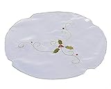 Weihnachten, Organza Deckchen, Design Helix