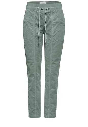 Street One Damen A377682 Hose Casual Fit, Mindful Green, 40