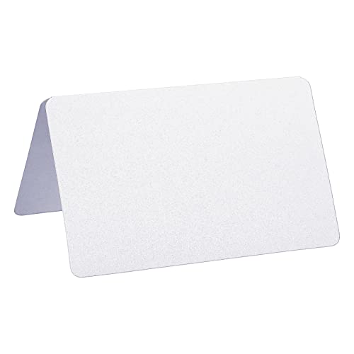 PATIKIL Greeting Cards,50Pcs Favor Decor Foldable Blank Card for Wedding Party, DIY Decoration, Table Name Place Cards