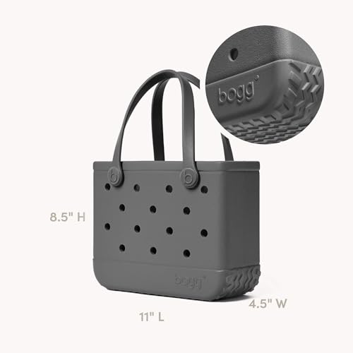 Image of BOGG BAG Bitty Small Tote - 11 inch x 8.5 inch x 4.5 inch - Durable, Washable, Tip-proof - Beach, Pool, Boat, Work, Sports