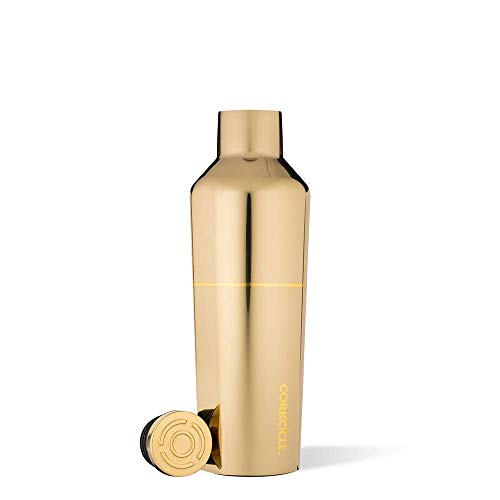 Corkcicle Canteen 16 oz Triple Insulated Stainless Steel Bottle, Star Wars C3P0