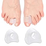 6-Pack Toe Separators, Straighteners & Spacers For Medical, Fitness and Wellness Use | Correct Your Toes Naturally | Great for Pedicure, Bunion Corrector & Yoga