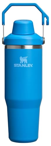 Image of STANLEY IceFlow 2.0 Fast Flow Tumbler, 30 oz, Azure | Angled Spout Lid | Lightweight and Leakproof for Travel and Sports | Easy Carry Handle | Insulated Stainless Steel | BPA-Free