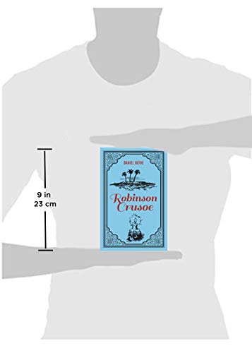 Robinson Crusoe Daniel Defoe Classic Novel, (Deserted Island Shipwreck Tale, Required Literature), Ribbon Page Marker, Perfect for Gifting - Image 4