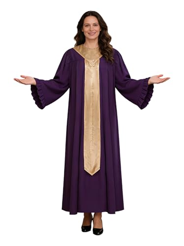 Ropa coro iglesia mujer y saco sacerdotal para pastor o clero de púlpito