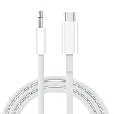 Seulliya USB C to 3.5mm Audio Aux Jack Cable, Aux Cord for iPhone 15, Type C to 3.5mm Headphone Car Stereo Cord Compatible with iPhone 16 Plus /15 Pro Max, Samsung Galaxy S23 S22 Note 20, Pixel 5 XL