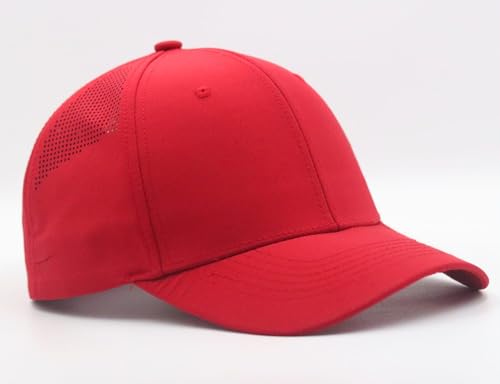 Image of Baseball Cap Snapback Trucker Hat Adjustable Baseball Cap Breathable Trucker Cap Unisex Trucker Hat Blank Mesh Hat Men's Trucker Cap Women's