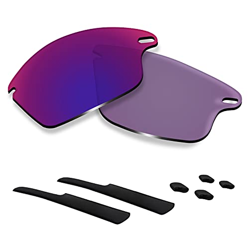 Image of Polarized Replacement Lenses & Rubber Kits for Oakley Fast Jacket