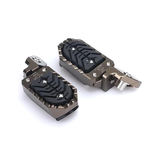 Repose-Pieds Réglables Moto pour R1200GS 2016-2019 Paire de Pédales Aluminium