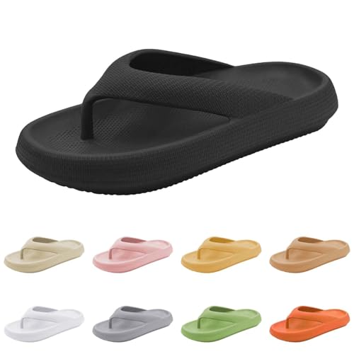 duaicnvow Infradito E Ciabatte Da Spiaggia Donna Scarpe Con Fondo Spesso Zeppa Aperte Infradito Supporto Arco Piscina Aperte Mare Leggere Eleganti Ciabatte Antiscivolo Gomma Suole Casa Sanda
