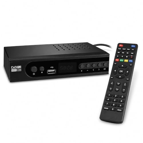 Receptor TDT DVB-T2 H.265 HEVC con HDMI, SCART, USB y PVR (5)