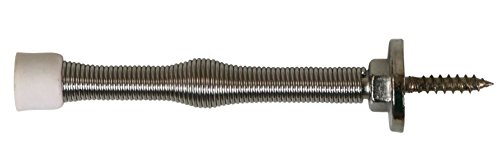Harrier Hardware Flexible Spring Door Stop, 3-Inch, 10-Pack #TOP2