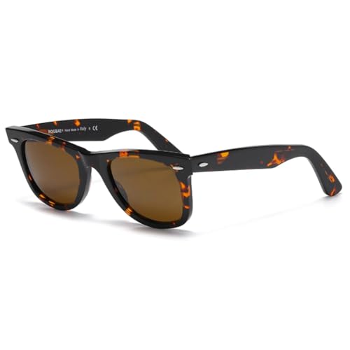 Lunettes de soleil homme acétate pour terrasses de café et conduite