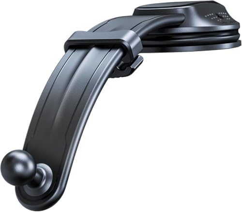 YRU Suction Cup for Car Dash, Bendable Arm, with Sticky Pad image 2