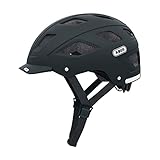 ABUS 372643 - HYBAN_velvet_black_M Casco HYBAN color velvet black talla M