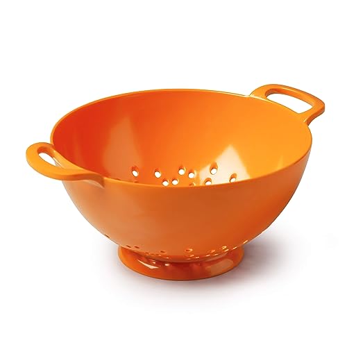 Zeal G210O Colander, Melamine, Orange