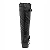 Lilley Marcy Womens Black Buckle Riding Boot - Size 5 UK - Black #4