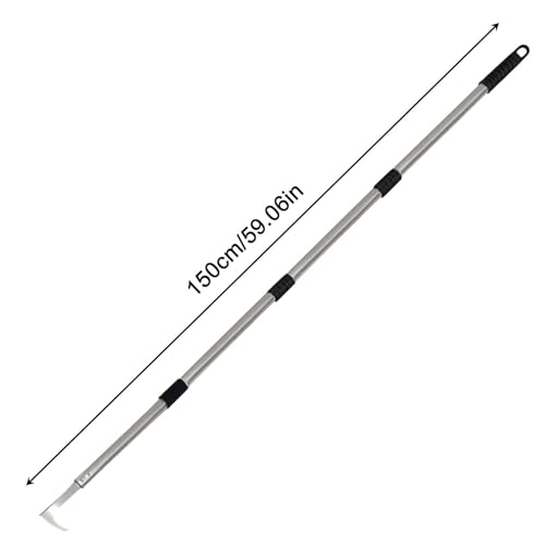 Désherbeur de joints de terrasse outil en acier à manche télescopique pour allée - 6