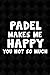 Tattoo Sketchbook - Padel Makes Me Happy Practice Gag Gift Padel Art: Art Sketch Pad for Tattoo Designs Cool Tattoo designs sketchbook includes ... Gift for tattoo artists,Stylish Paperback