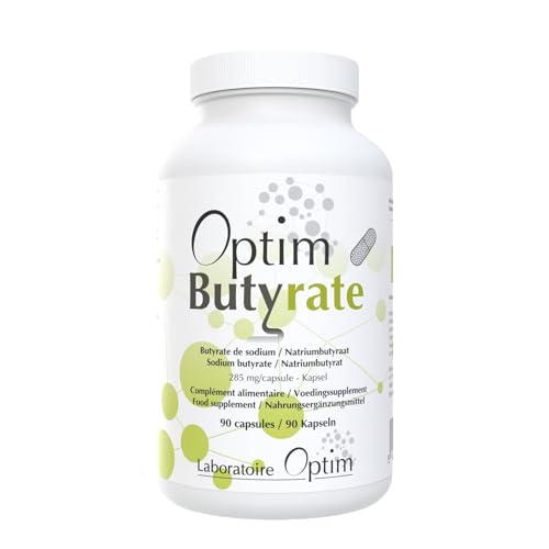 Optim Butyrate de sodium enrobé 285mg – 90 gélules caps